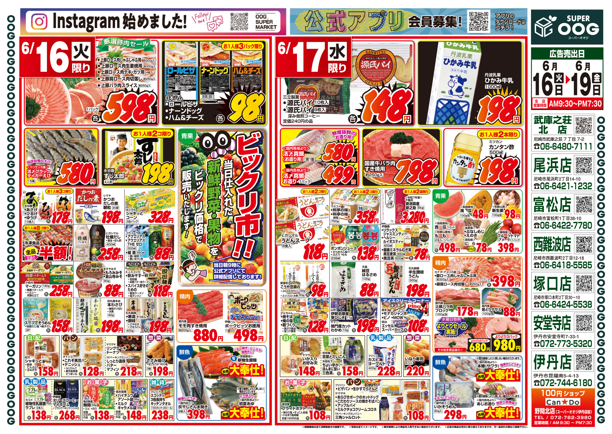 今週のチラシ